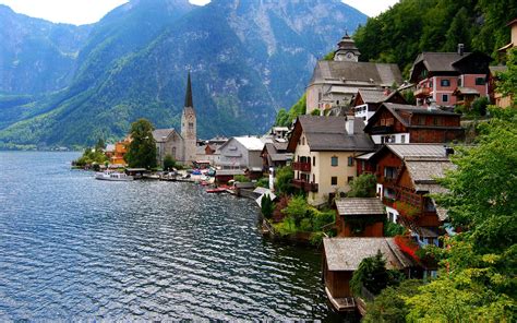 Hallstatt Desktop Wallpapers Wallpaper Cave