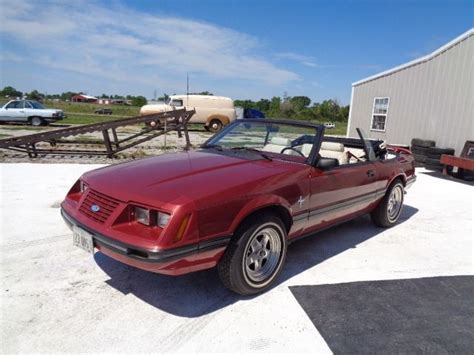 1980 Ford Mustang 1984 Ford Mustang Convertible