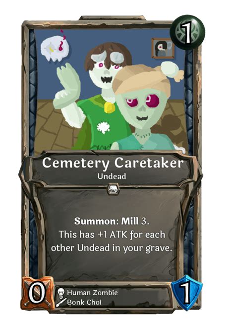 [Card] Cemetery Caretaker : r/collectivecg