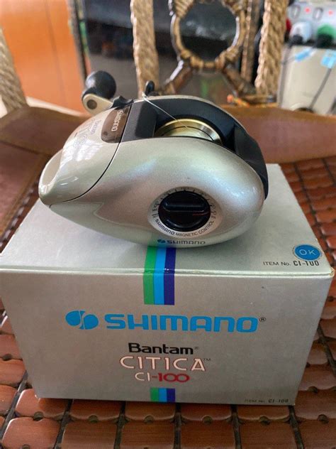 Vintage Shimano Bantam Citica Ci Sports Equipment Fishing On