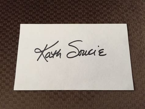 Kath Soucie Autograph