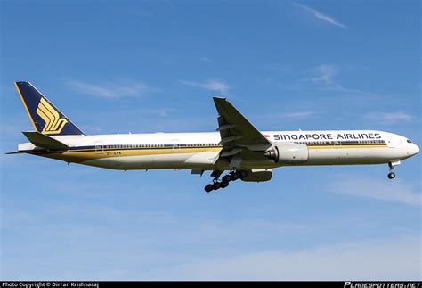 V Syk Singapore Airlines Boeing Photo By Dirran Krishnaraj