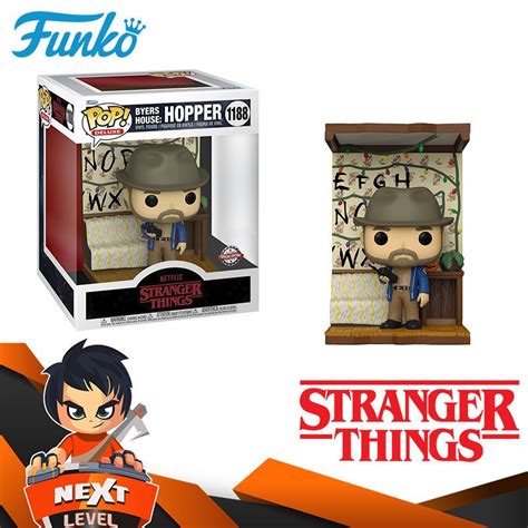 Stranger Things – B-A-S- Hopper – Funko Pop! Exclusive (Build a Scene ...