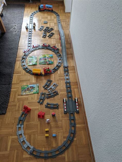 Lego Duplo Zug Mit Schienen Und Br Cke Kaufen Auf Ricardo