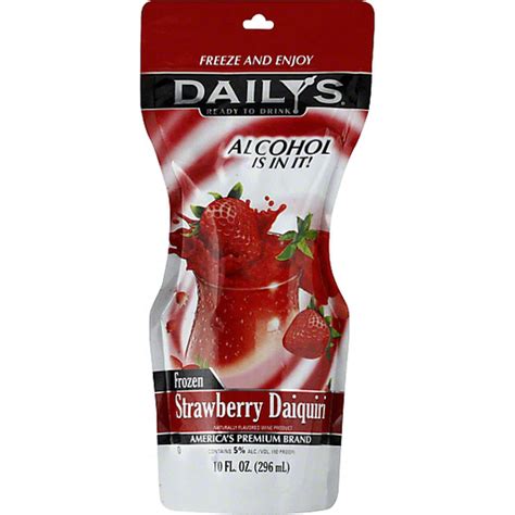 Daily S Frozen Cocktail Strawberry Daiquiri Spirits Reasor S