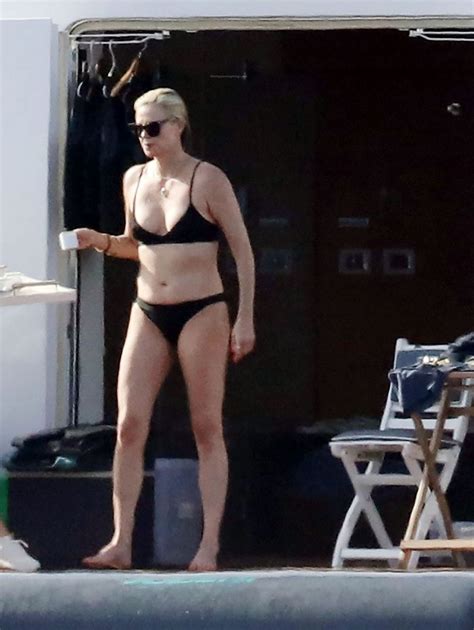 Charlize Theron Showed A Tight Ass In A Bikini While Relaxing On A Yacht The Fappening