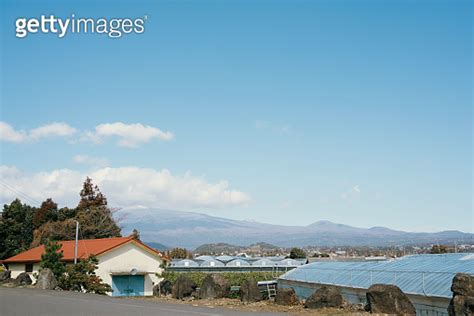 Countryside Village And Hallasan Mountain Jeju Olle Trail In Jeju