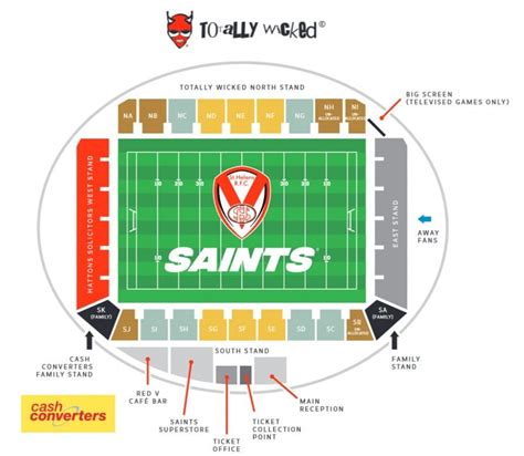 Castleford Tigers Stadium Seating Plan | Brokeasshome.com