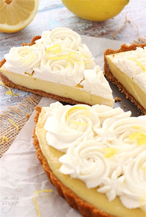 Creamy Lemon Tart Recipe The Best Homemade Lemon Dessert