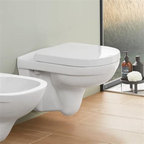 Villeroy Boch O Novo Cuvette Suspendue Avec Ceramicplus Blanc