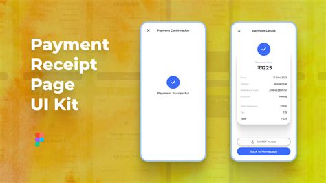 Payment Receipt Page Ui Figma
