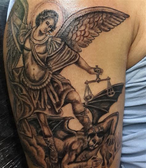 Las Mejores Arcangel Miguel Tatuaje Brazo Cfdi Bbva Mx