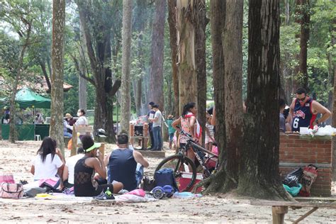 Frequentadores Se Aglomeram Sem Máscaras Em Parque Da Zona Leste De Sp