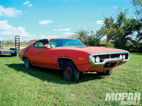 1972 Plymouth Roadrunner Hidden Treasures Mopar Muscle Magazine