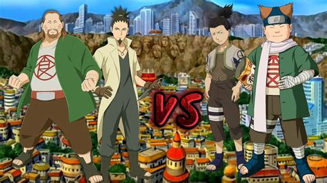 Naruto Storm 4 Shikamaru Nara Adulto Y Choji Akimichi Adulto Vs