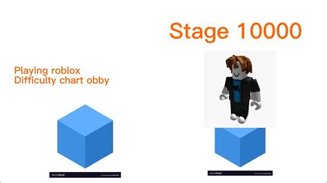 Playing Roblox Difficulty Chart Obby Part Two Youtube