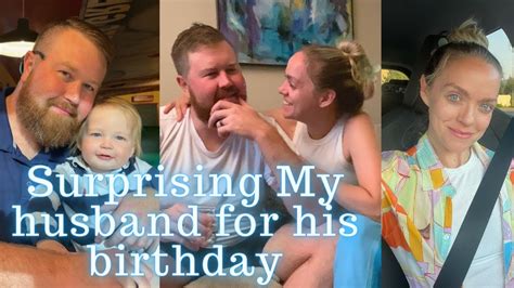 Surprising My Husband For His Birthday YouTube