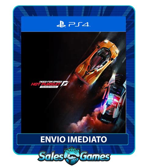 Need for Speed Hot Pursuit PS Edição Remastered Primária Mídia Digital Sales Games
