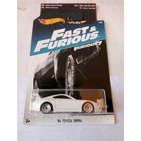 Jual Hotwheels Hot Wheels Fast Furious Toyota Supra Putih White Mk Mk Shopee Indonesia