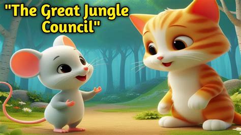 The Great Jungle Council Tom And Jerry 3d Cartoons Story Cartoons