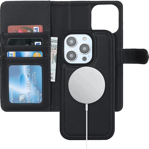 Lohasic For Iphone 13 Pro Max Wallet Case 6 Card Holder