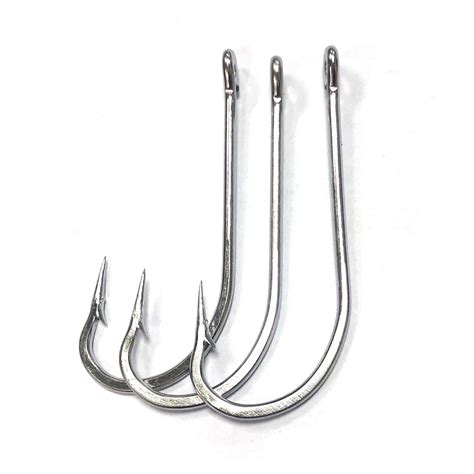 CN04 7 0 80pcs Lot Stainless Steel O Shaughnessy Hooks Sea Big Game