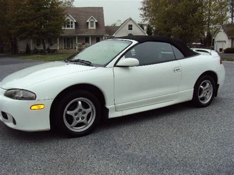 Sell Used Clean Fast 1997 Mitsubishi Eclipse Spyder Gst Convertible 2