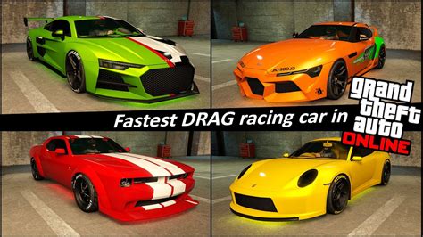 Fastest Drag Racing Car In Gta Online Best Drag Car In Gta Online