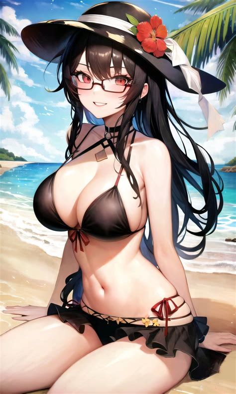 WaifuSun Commission Open On Twitter RT WE3BOW Enjoy The Beach