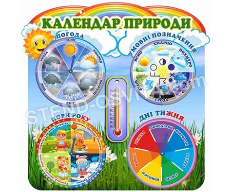 Календарь природы картинки детям (много фото) - artshots.ru