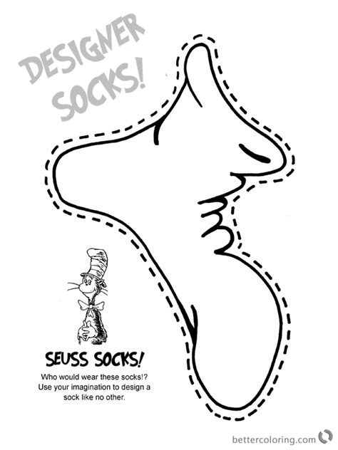 Printable Sock Template