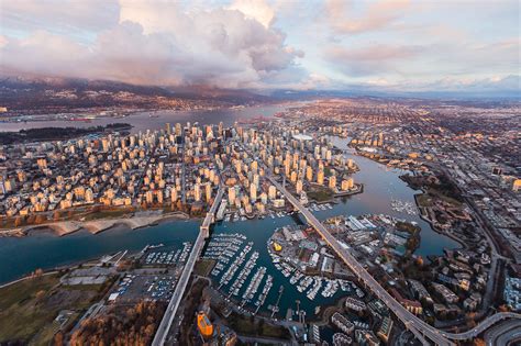 Aerial Vancouver Bc On Behance