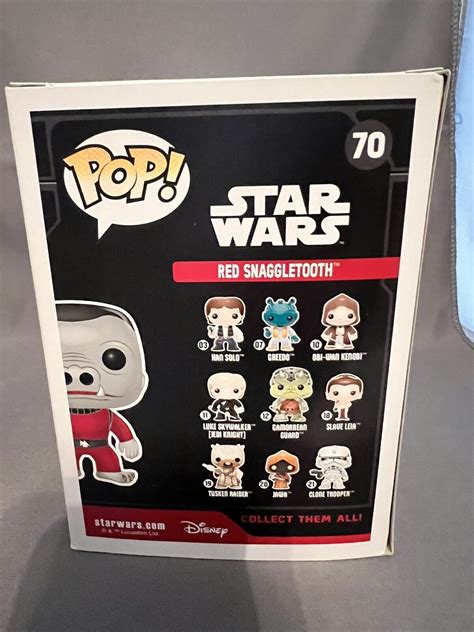 Funko Pop Star Wars Red Snaggletooth New Smugglers Bounty Exclusive