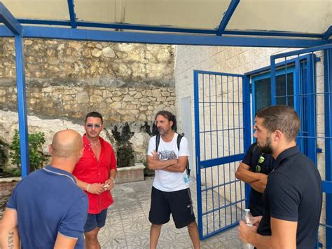 Lo staff del Manfredonia Calcio è al Miramare Le foto IlSipontino net