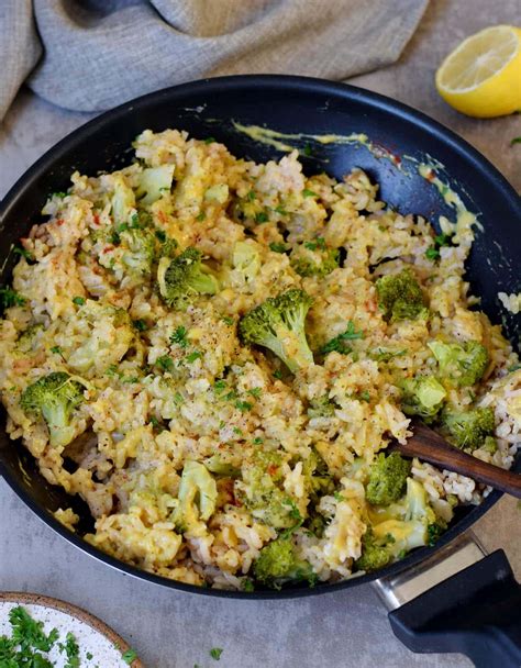 Creamy Vegan Risotto With Broccoli Elavegan