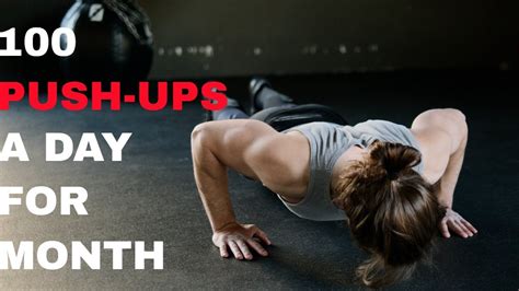 This Happens If You Do 100 Push Ups A Day For 1 Month YouTube