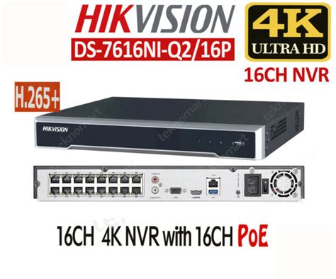 Hikvision 16 Ch 1U 4K NVR Price In Nepal IT Store Nepal