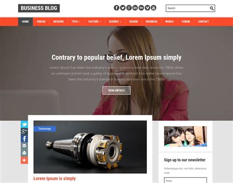 Template Blog Responsive Seo Gratis Denah