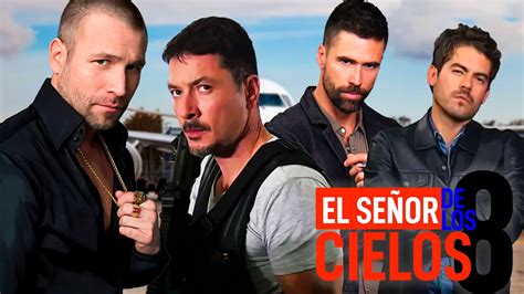 AURELIO CHACORTA ISMAEL y AMADO JUNTOS en El Señor De Los Cielos 8