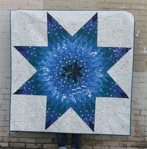 Mod Lone Star Quilt Pattern Etsy