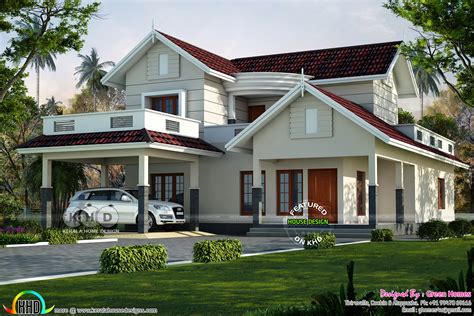 Sq Ft Bedroom Sloping Roof Villa Killing Real Estate