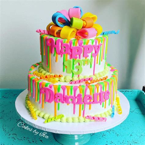 Top Imagen Pastel De Colores Neon Abzlocal Mx