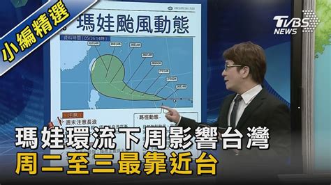 瑪娃環流下周影響台灣 周二至三最靠近台｜tvbs新聞 Tvbsnews02 Youtube