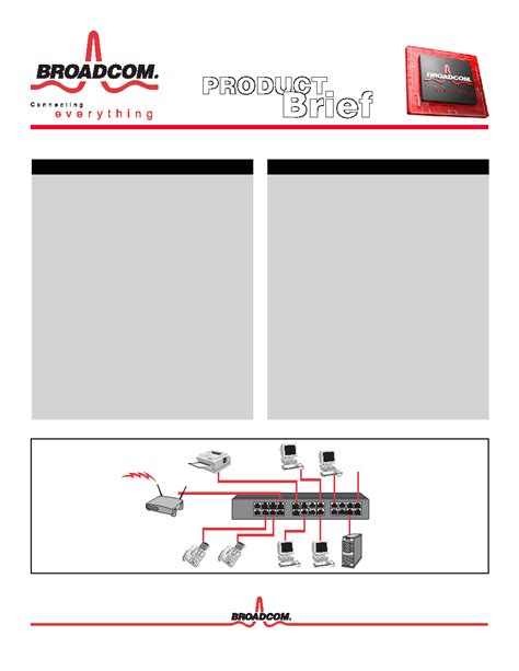 Bcm Datasheet Pages Boardcom Port Gigabit Ethernet