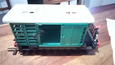 Playmobil Spur G Lgb Viehwagen Butchers Stall Vieh Waggon Eur