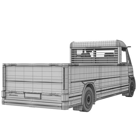 3D Generic EV Pickup Truck Model - TurboSquid 2185365