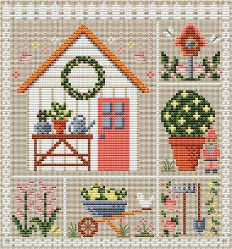 Garden Shed Counted Cross Stitch Pattern Etsy