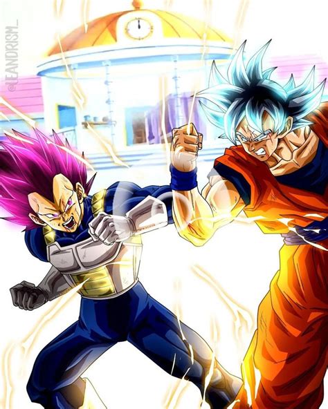 Vegeta Ue Vs Goku Mui Dragon Dragon Ball La Saga