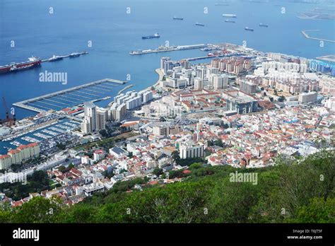 View of Gibraltar city Stock Photo - Alamy