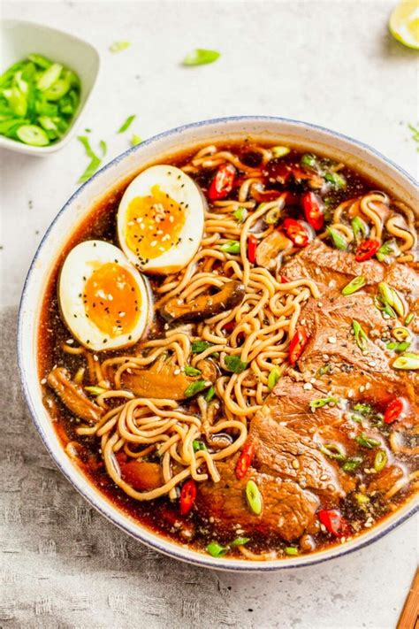 Beef Ramen Noodle Soup Table For Two® By Julie Chiou